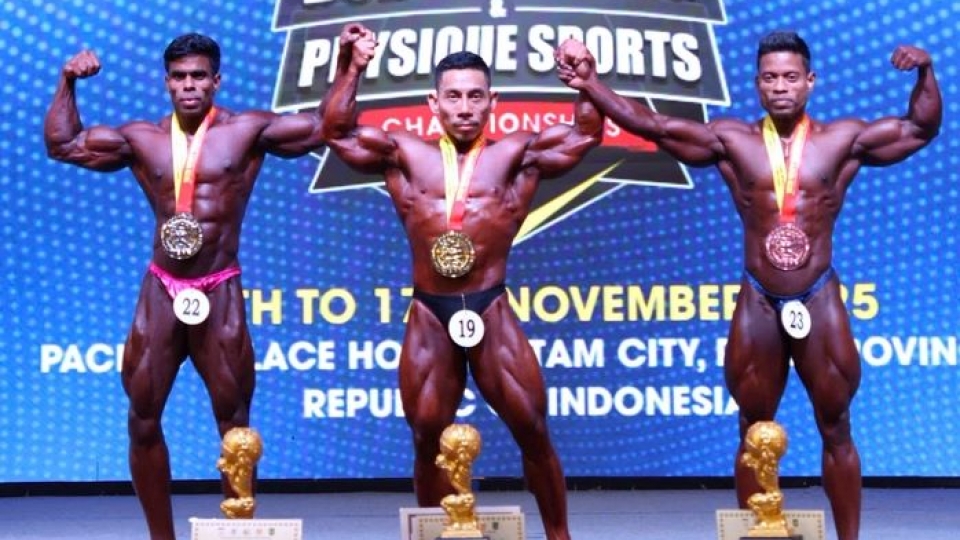 Pham Van Mach clinches seventh world bodybuilding championship title